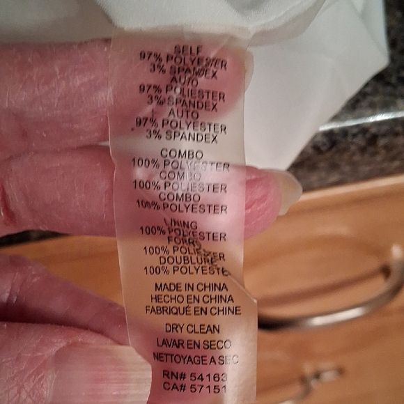 Vince Camuto Chic White Layered Midi Dress - Picture 9 of 10